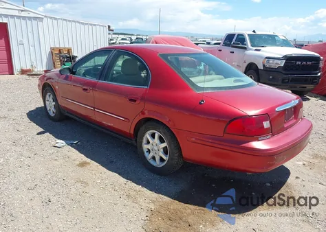 2000 Mercury Sable Ls from USA, damaged, VIN 1MEFM53S0YA633417